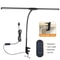 Architectural Desk Lamp with 5 Color Modes, Double Headed LED Clip Type Remote Control Reading Lamp