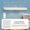 Magnetic Hanging Table Lamp, Remote Control Stepless Dimming LED, USB Rechargeable Night Light for Learning and Reading
