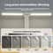 Foldable LED DoubleHead Desk Lamp USB Rechargeable Dimmable Touch Night Light EyeProtection Bedside 3
