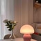 USB Socket Decorative Table Lamp Pink Orange Red Night Light For Room And Desk 1