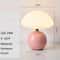 USB Socket Decorative Table Lamp Pink Orange Red Night Light For Room And Desk 7