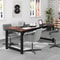 Large Office Desk Computer Table Tribesigns Modern Writing Desk Workstation For Home Offices Study 0