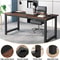 Large Office Desk Computer Table Tribesigns Modern Writing Desk Workstation For Home Offices Study 3