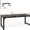 Large Office Desk Computer Table Tribesigns Modern Writing Desk Workstation For Home Offices Study 4
