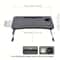 Portable Foldable Lap Table With Cup Holder Drawer Tablet Stand Laptop Bed Tray Foldable Legs Bed L 3