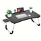 Portable Foldable Lap Table With Cup Holder Drawer Tablet Stand Laptop Bed Tray Foldable Legs Bed L 7