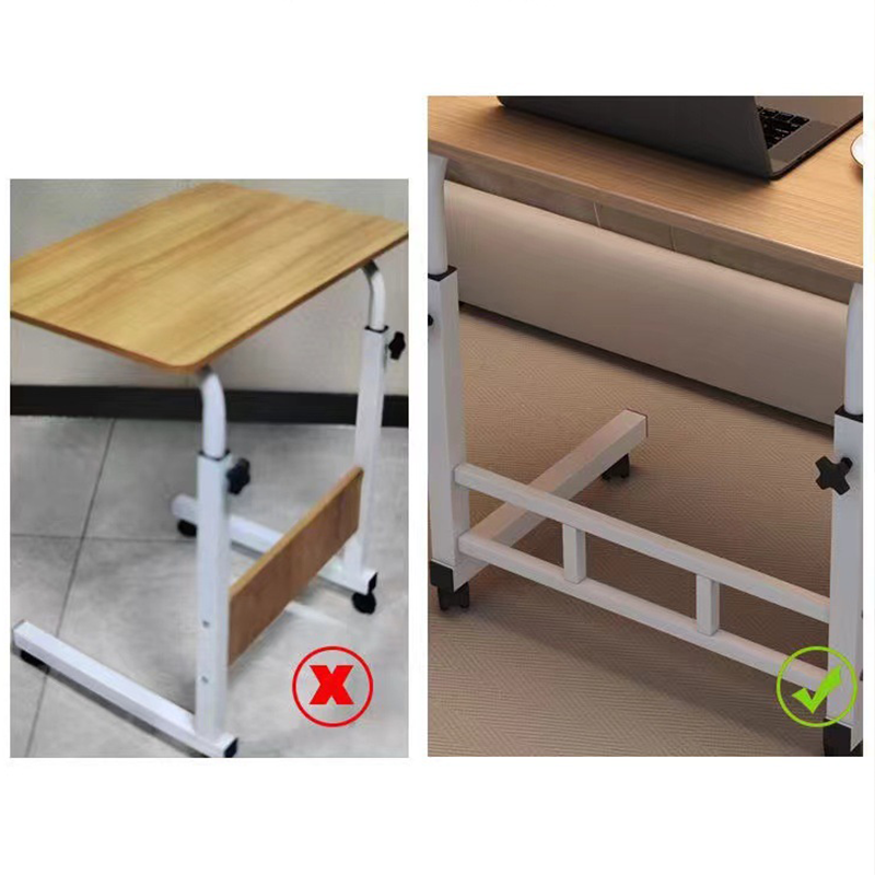 Multifunctional Desk Adjustable Computer Table Lazy Lift Office Desk C Shaped Side Table For Work A 1