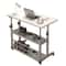 Liftable Bedside Table Computer Desk Portable Multifunctional Small Desk Minimalist Movable Home Of 5