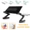 Portable Aluminum Adjustable Laptop Desk Stand Ergonomic Lapdesk For Sofa TV Bed PC Notebook With M 4