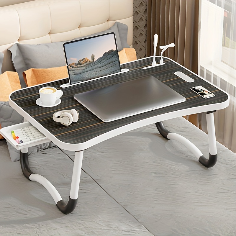 Foldable Computer Desk Ultra Large Laptop Bed Table Standing Desk For Home Portable Desk Furniture 4