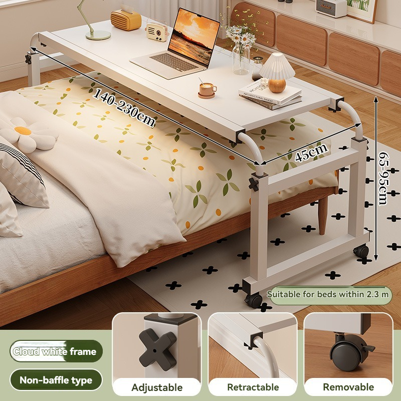 Small Table On The Bed Cross Border Bedroom Lift Mobile Computer Desk For Lazy Office 8