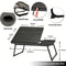 Sofa Tray Portable Bed Sofa Table Foldable Breakfast Tray With Cup Holder Bedside Laptop Stand Home 1