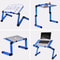 Adjustable Aluminum Alloy Laptop Table Portable Folding Desk For Dormitory Computer Stand Bed Tray