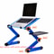 Adjustable Aluminum Alloy Laptop Table Portable Folding Desk For Dormitory Computer Stand Bed Tray