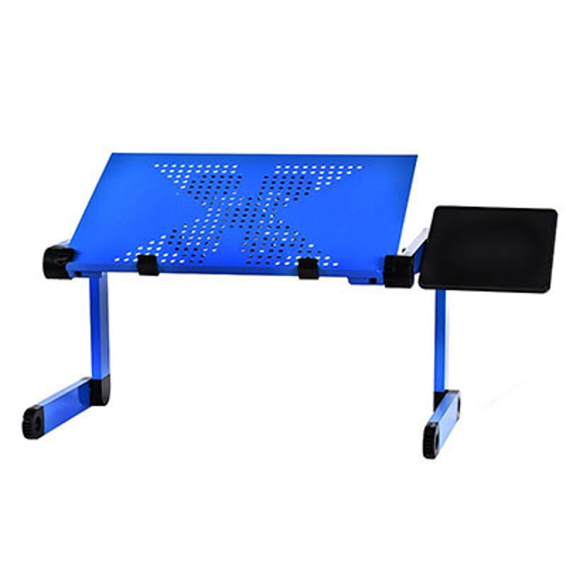 Adjustable Aluminum Alloy Laptop Table Portable Folding Desk For Dormitory Computer Stand Bed Tray