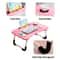 Portable Lap Desk With Adjustable Desktop Folding Laptop Desk For Bed Sofa Includes Tablet Slot And