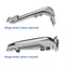 Durable Aluminum Alloy Hardware Door Hinge Damping Buffer Sliding Door Hinges Flat Opening Door War