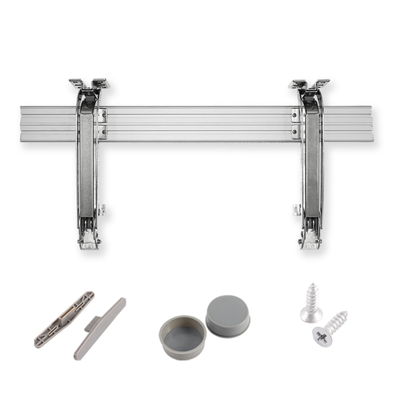 Durable Aluminum Alloy Hardware Door Hinge Damping Buffer Sliding Door Hinges Flat Opening Door War