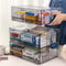 Large Capacity Gray Drawer Acrylic Medicine Storage Box PullOut Medicine Box Stackable Medicine Sor 3