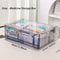 Large Capacity Gray Drawer Acrylic Medicine Storage Box PullOut Medicine Box Stackable Medicine Sor 5
