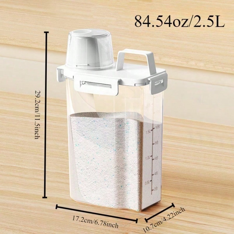 Sealed Moistureproof Storage Container For Grain Nut Flour Rice Ideal Food Storage Boxes 5