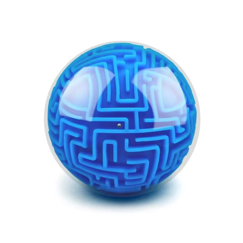 Fidgeting Toys 3D Maze Magic Cube Kids Labyrinth Puzzle Educational Intelligence Cube For Logical T 6