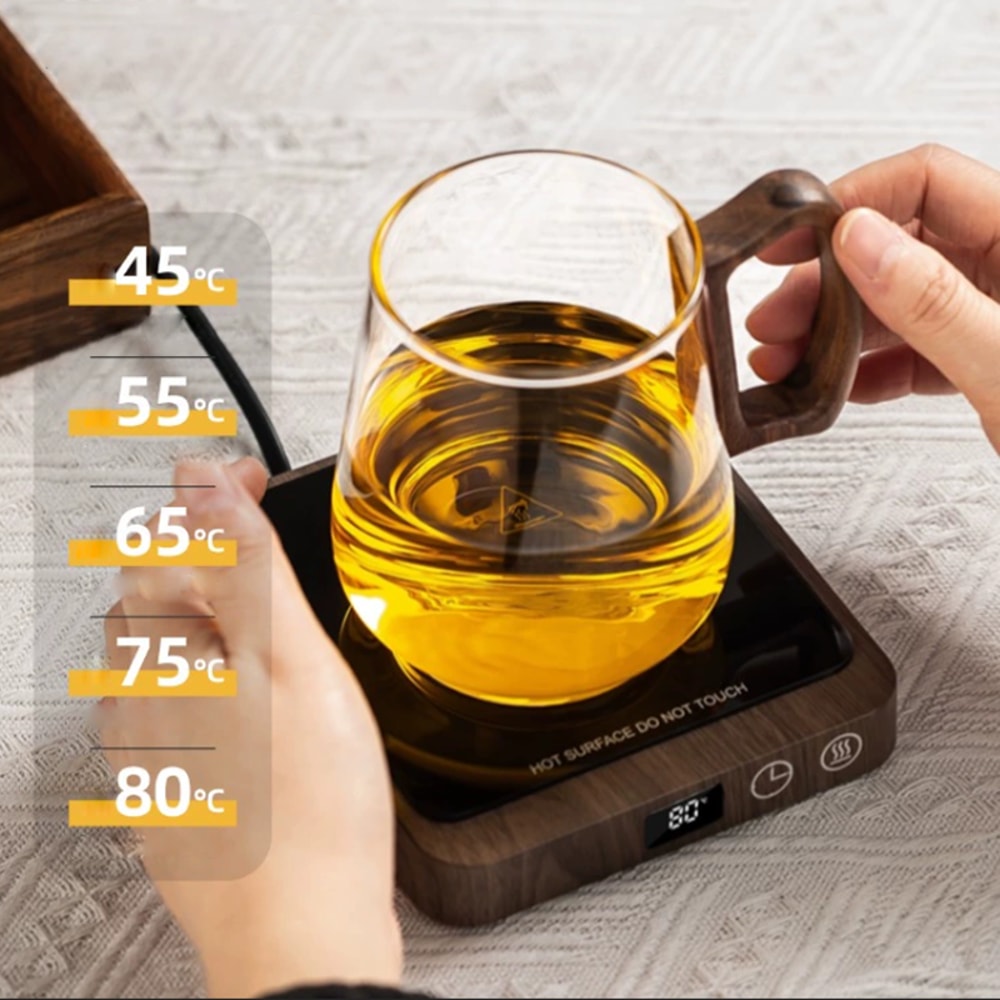 Hot Plate Tea Maker Electric Coffee Mug Warmer Gear Temperature Control Milk Tea Heating Pad Warmer