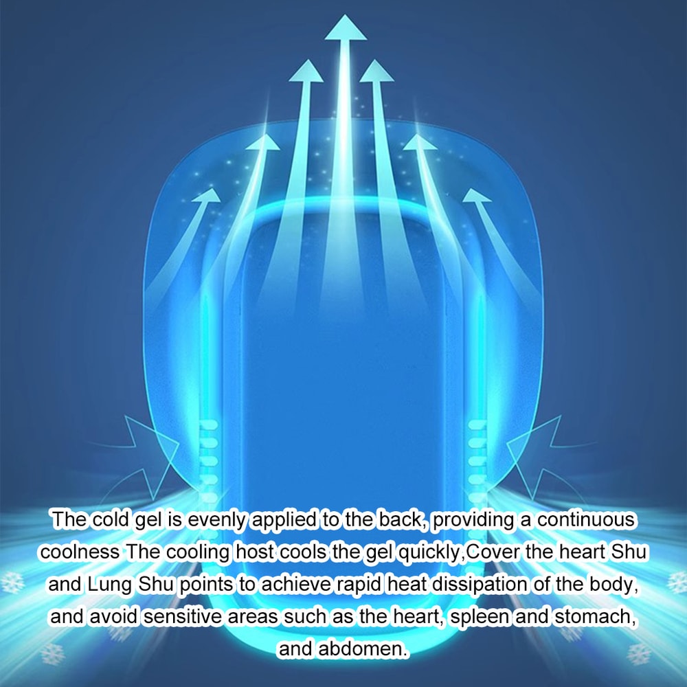 Cooling Air Conditioner Clothing With Semiconductor Refrigeration Summer Air Conditioning Vest Work 4