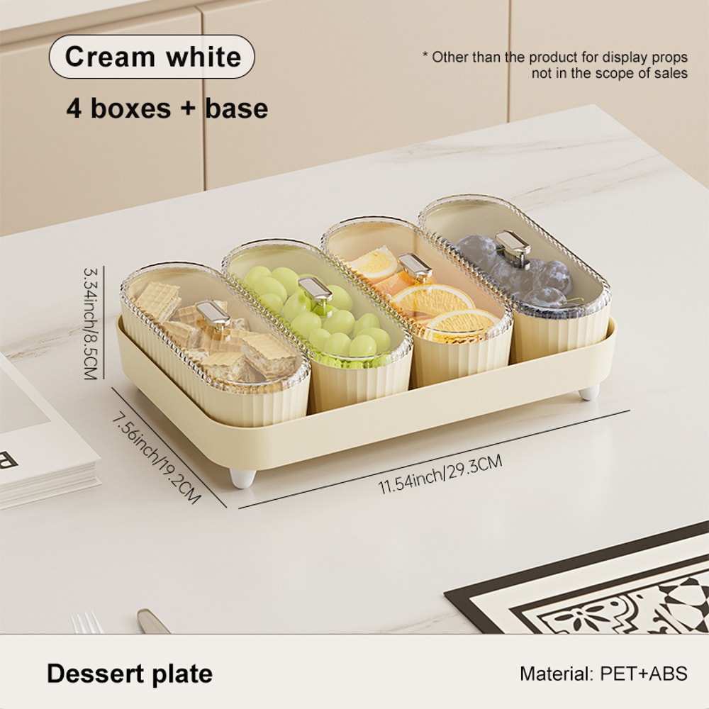 Simple Style Nut And Dry Fruit Container With Lid A Piece Of Home Living Fruit Bowl For Living Room 4
