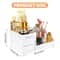 Desk Organizer For Office Tilt Pencil Holder For Students Large Capacity Storage Box MultiLayer Sun 5