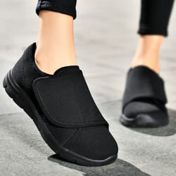 comfortable diabetic man shoes, women orthopedics wide feet, swollen walking casual shoes, thumb eversion adjusting soft