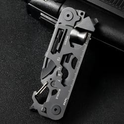 mini bicycle repair tool, multifunctional outdoor scissor, folding tactical army knife, edc camping gear equipment