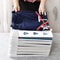 Tshirt Folding Organizer Stackable Shirt Organizers Clothes Separator For Easy Folding 2