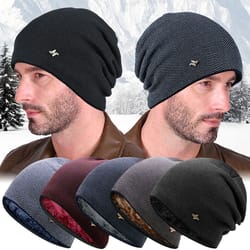 fashion men & women simple style thick knitted hat, unisex warm winter hat, outdoor sports ski beanie hat, hot sale