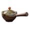 Creative Home Tea Maker Automatic Rotating Teapots Ceramic Kungfu Teaware Kit Filter Side Handle Po 10