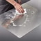 Multifunction Stainless Steel Cutting Board with Lip, Pastry Baking Board, Fruit Meat Chopping Board, Countertop Protect