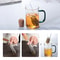 Creative Tea Infuser Glass Pipe Tea Filter Sieve For Brewing Herb Spice Tea Strainer Teaware Tool A 2