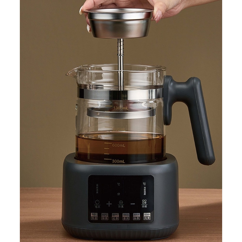 Multifunctional Electric Kettle, Tea Maker with Baby Constant Temperature, Milk Regulator, Steam Spray for Office Tea
