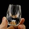 Luxury Crystal Glass Vodka Sake Shochu Glass Double Bottom Gold Foil Tea Cup Highend Bar Liqueur Pe 4