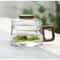 High Borosilicate Glass Teacup Glass Tea Cup With Filter And Wooden Handle Home Office Tea Separati