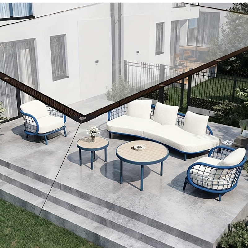 Clear Sunshade Canopy Transparent PVC Waterproof Cloth For Garden Rainproof Balcony Window Plant Th 3