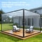 Clear Sunshade Canopy Transparent PVC Waterproof Cloth For Garden Rainproof Balcony Window Plant Th 5