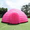 Portable Inflatable Igloo Dome Tent With Built In RGB Light Black Dome House For Outdoor Club Party 6
