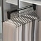 Adjustable Pull Out Clothes Storage Rod Foldable Metal Hanging Rail For Wardrobes Space Saving Dryi 1
