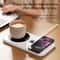 2 In 1 Wireless Charging Thermostatic Cup Mat Coffee Milk Heating Cup Three Gears Heating Control C 4