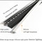 Oblique Beam Inward Angle LED Strip For Cabinet Shelf Edge Side Light Emitting Surface Mounted No S 4