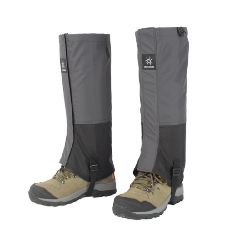 Durable Waterproof Leg Covers With Elastic Strap Long Tube Legs Protection For Hiking Skiing Climbi 1