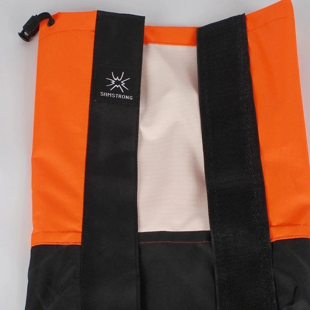 Durable Waterproof Leg Covers With Elastic Strap Long Tube Legs Protection For Hiking Skiing Climbi 2