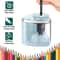 Desktop Automatic Pencil Sharpener Electric Sharpener Assembly Perfect For Students Office Statione 5