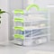 Portable Storage Box Transparent Plastic Storage Box Building Block Storage Box Cover Partitioned D 2